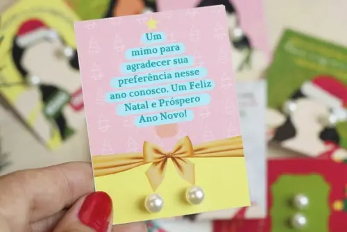 Tag com Brinco- Mimo de Natal