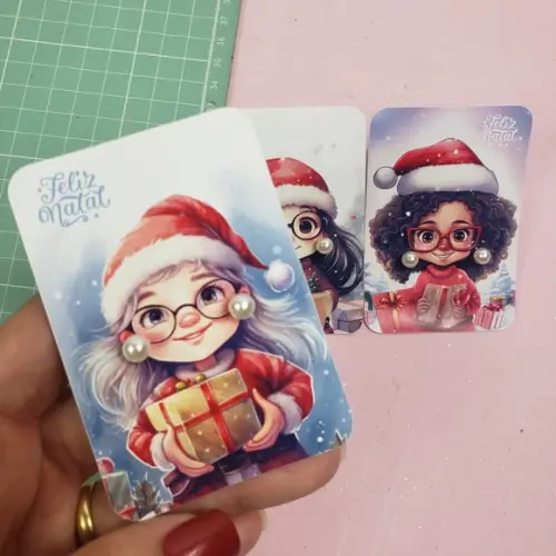Tag com Brinco- Natal