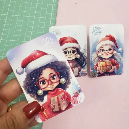 Tag com Brinco- Natal