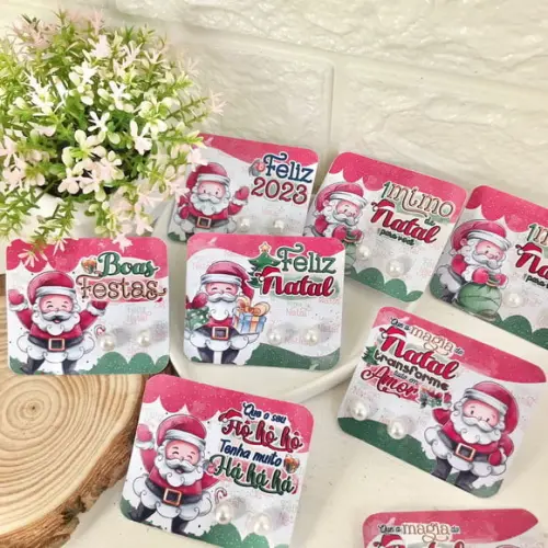 Tag com Brinco- Natal
