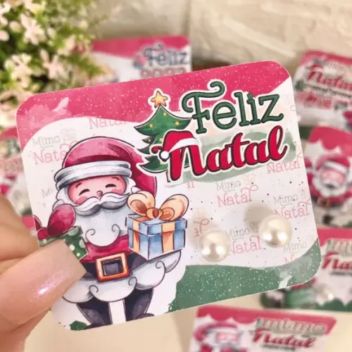 Tag com Brinco- Natal
