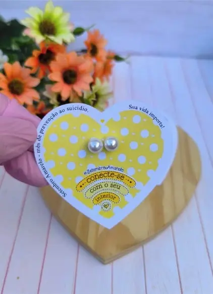 Tag com Brinco- Setembro Amarelo