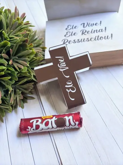 Tag com Chocolate Baton-páscoa