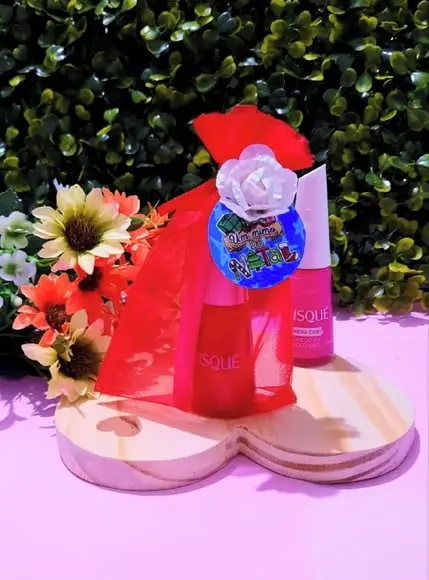 Tag com Esmalte e Mini Lixa- Natal