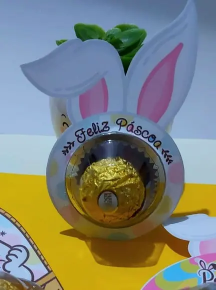 Tag com Ferrero Rocher- Páscoa