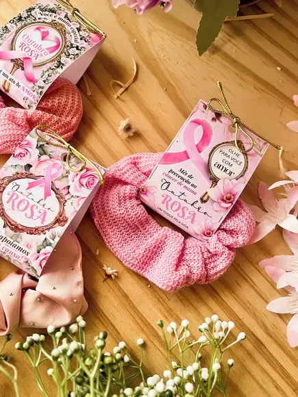 Tag com Xuxinha Scrunch- Outubro Rosa