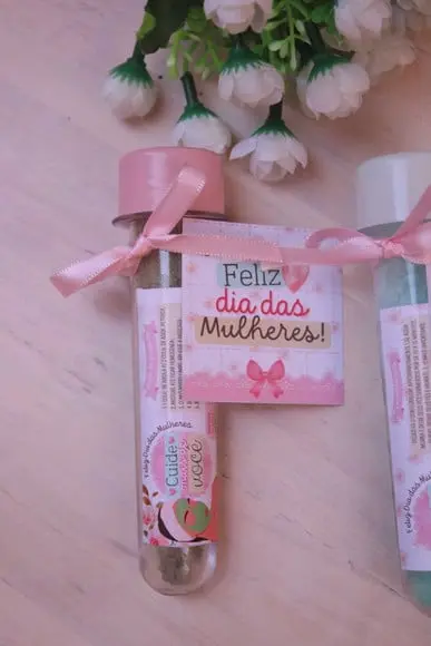 Tubinho com Argila- Dia da Mulher