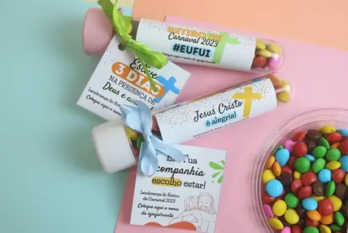 Tubete com Coloreti (doces)- Retiro
