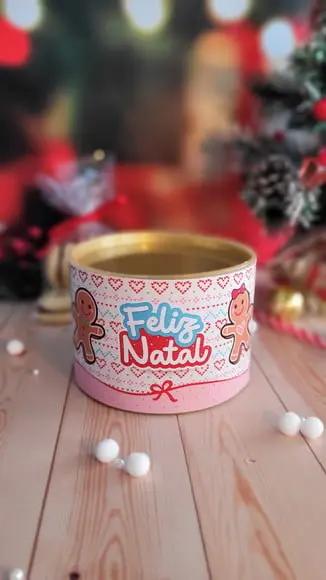 Tubolata (7x10) com 6 Chocolates - Natal