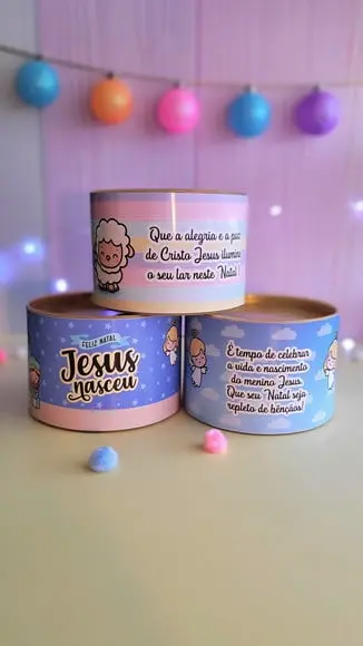 Tubolata (7x10) com 6 Chocolates - Natal