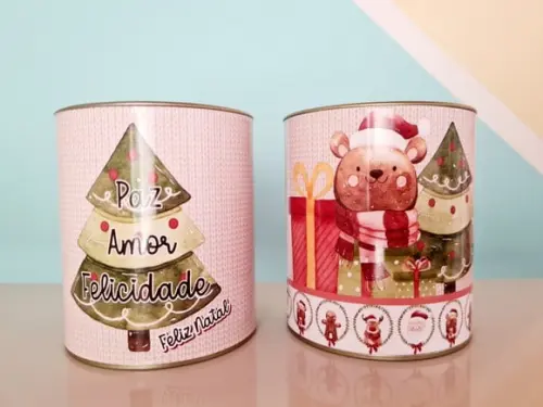 Tubolata (7x10) com 6 Chocolates - Natal
