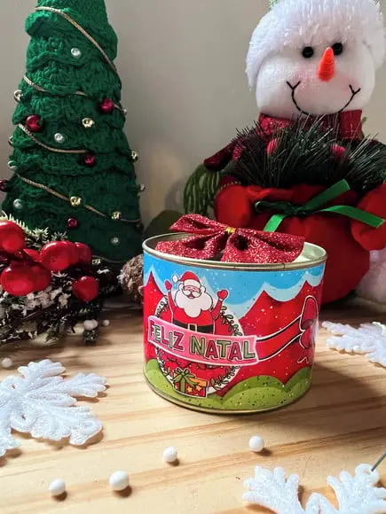 Tubolata (7x10) com 6 Chocolates - Natal