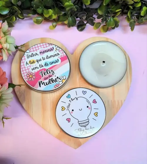 Vela Aromática- Dia da Mulher