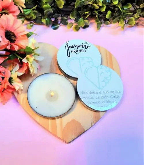 Vela Aromática- Janeiro Branco
