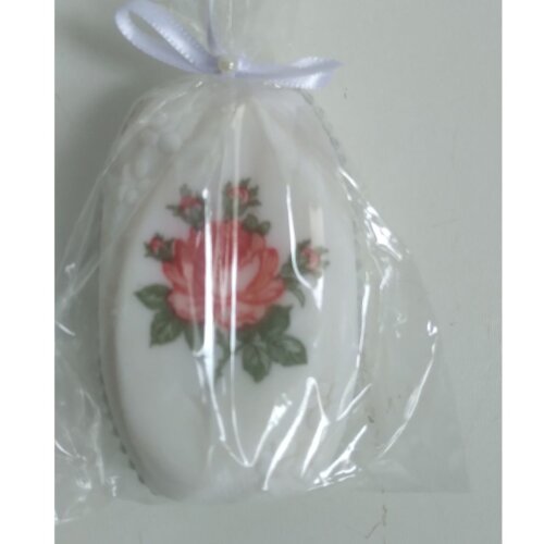Sabonete Lux decorado com decoupage- Embalagem celofane e caixa p