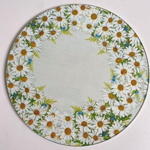 Boleira artesanal decorada/Cobre bolo decorado c/decoupage - Prat