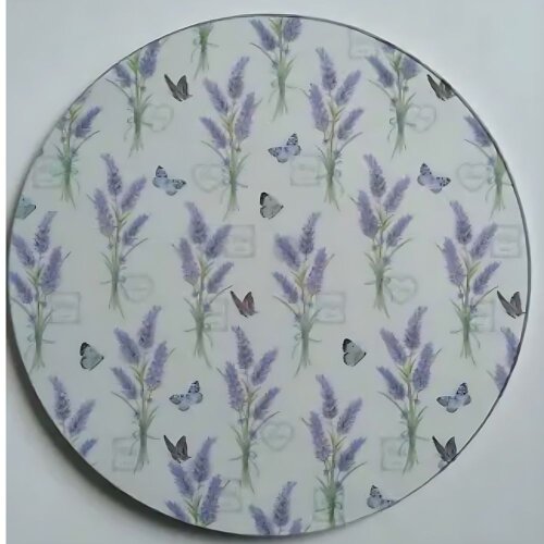 Boleira artesanal decorada/Cobre bolo decorado c/decoupage  - Pra