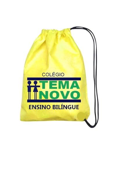 Sacochilas de Poliéster para Festas e Eventos Promoção