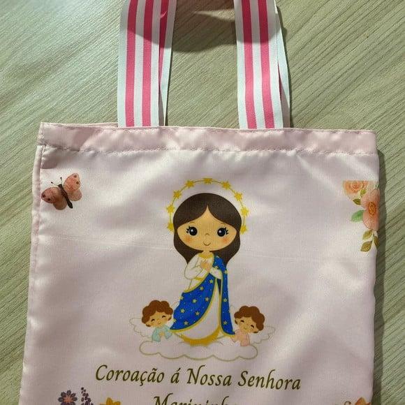 Bolsinha para Lembrancinha Personalizadas de Coroação