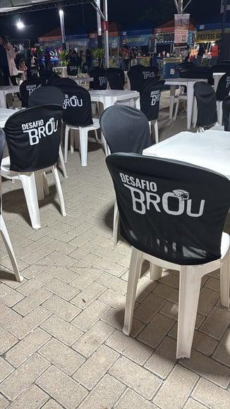 Capas de Cadeiras Plásticas Personalizadas Igreja e Evento