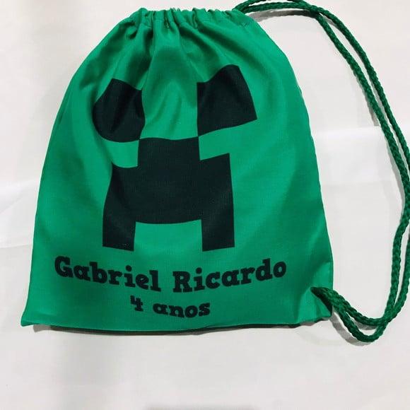 Sacochilas Personalizadas Varias Cores 25x35 cm