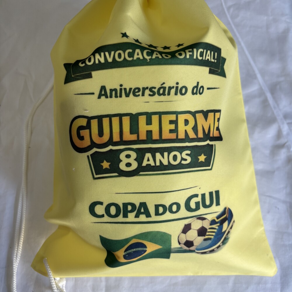 Sacochilas de Poliéster Personalizadas para Festas e Eventos