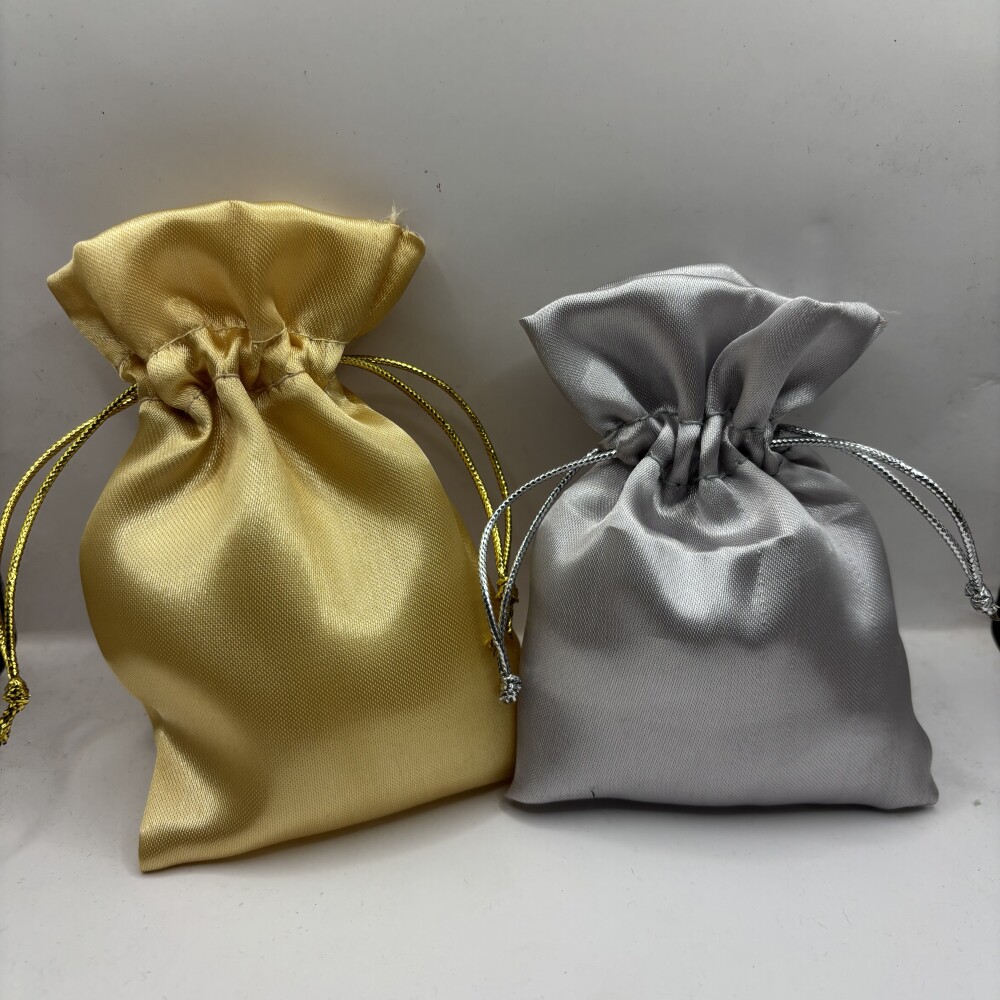 Saquinhos personalizados de cetim para joias 7x11 cm ATACADO