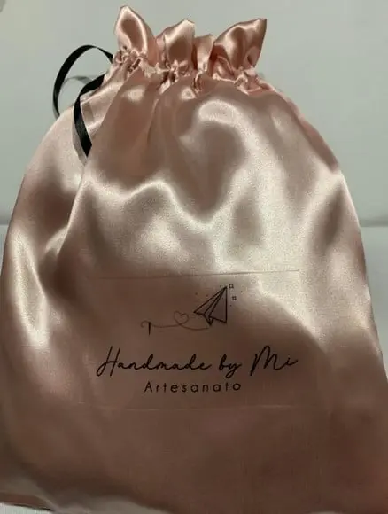 Saquinhos Personalizados de Cetim para Acessórios