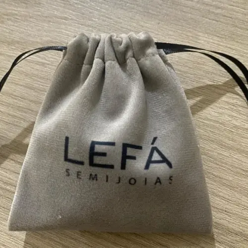 Saco de Veludo Personalizado para Joias e Bijous 7x11 cm