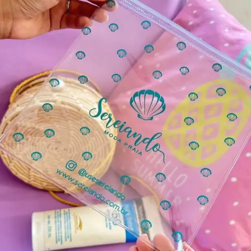 Sacos Zip Lock Personalizado com Fechamento Zíper de Gr