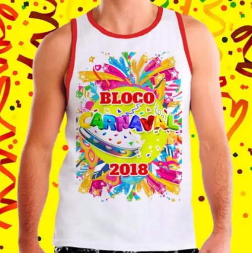 Abadá Camiseta Personalizadas com Nome do Seu Bloco