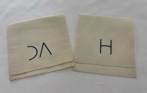 Embalagem de Algodão Personalizadas Formato Envelope