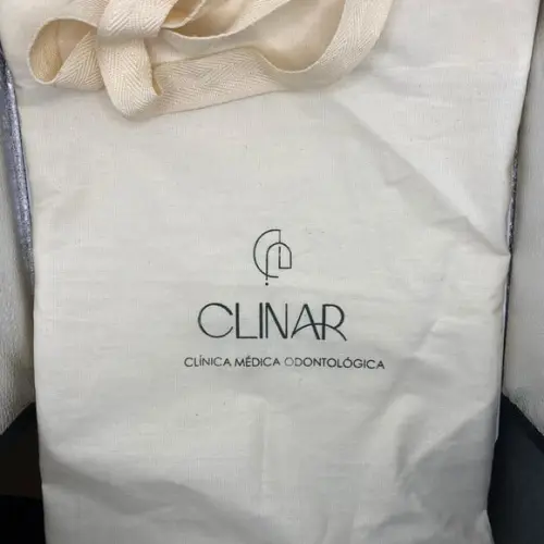 Sacolas Personalizadas em Algodão para Pastas Exames Medicos