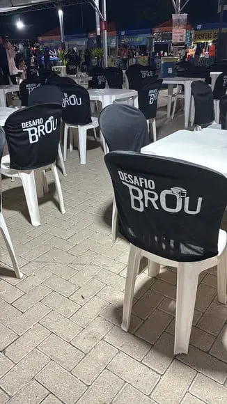 Capas de Cadeiras Plásticas Personalizadas Igreja e Evento