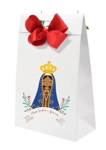 Sacolinhas de Papel Personalizadas para Coroação