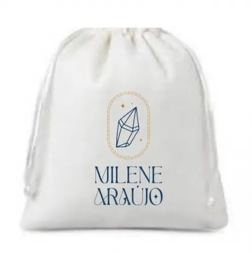 Sacos de Veludo Personalizados com Sua Arte 15x15 cm