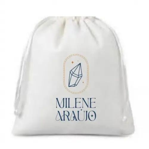 Saco de Veludo Personalizado para Joias e Bijous 7x11 cm