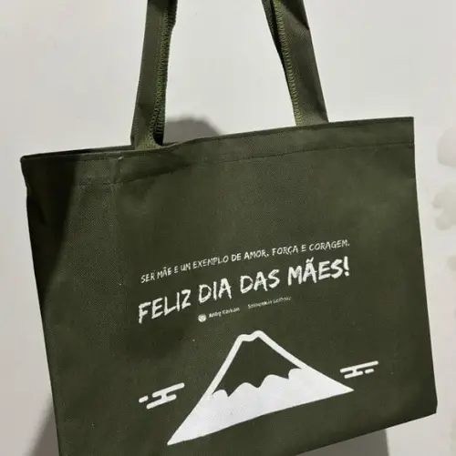 Sacolas para Cestas em Napa com a Arte do Anúncio