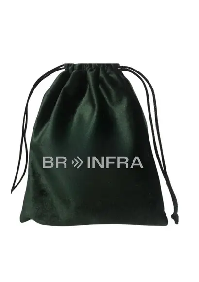 Saco de Veludo Personalizado para Lembrancinhas 20x25 cm