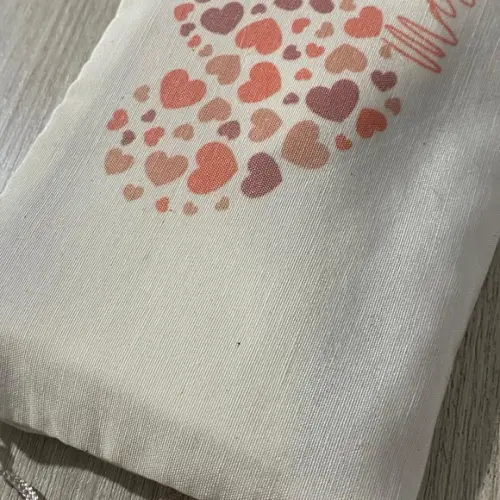 Necessaire de Napinha Cru Ecológico Personalizadas com Nomes