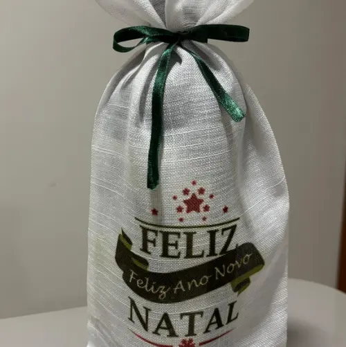 Saco de Linho para Natal Personalizados para Chinelos