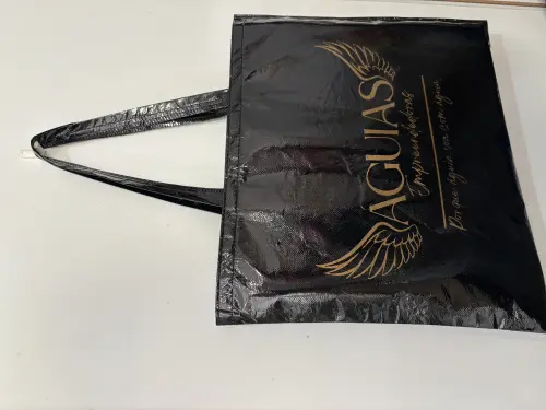 Sacolas Metalizadas 40x40cm Personalizadas com Logo ou Arte