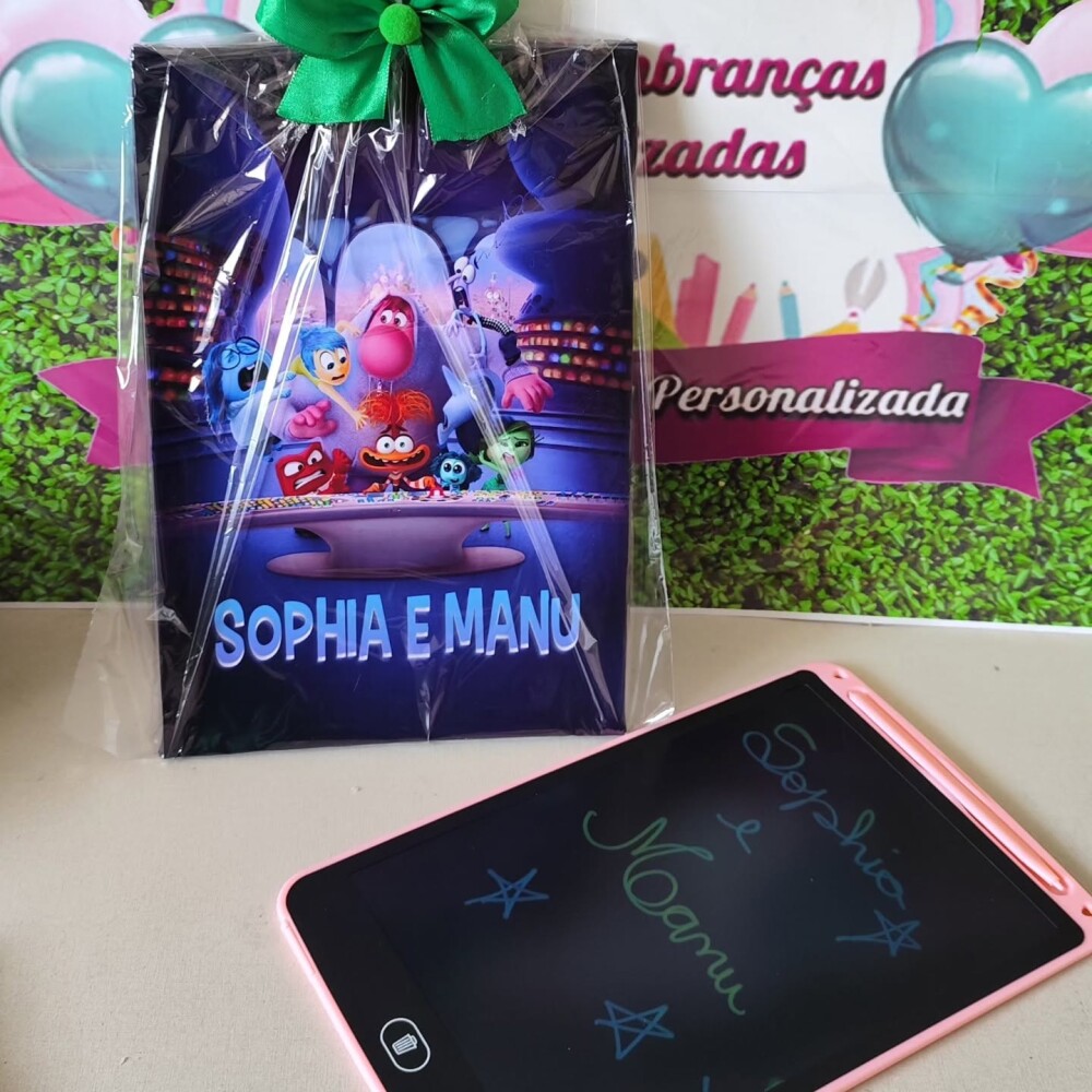 Lousa Tablet na Caixa Personalizada