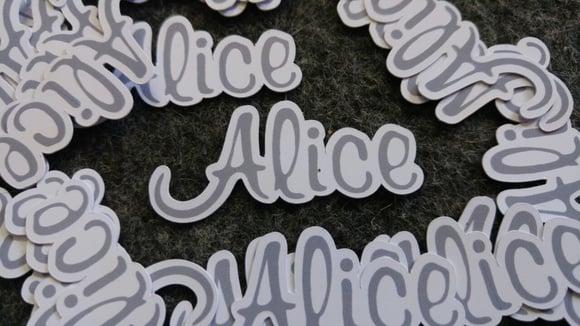 50 Apliques de Nomes Personalizados