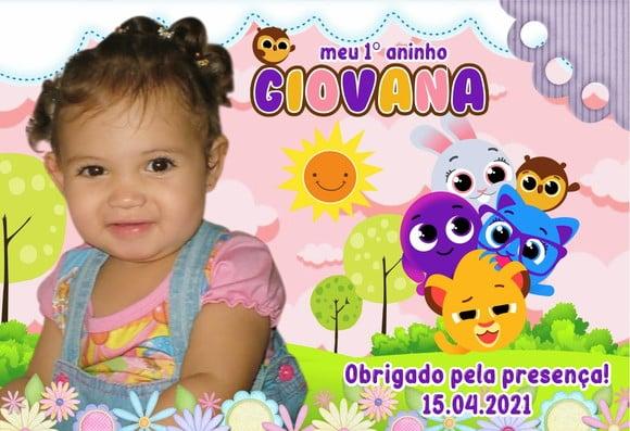 20 Foto Imã Personalizado Bolofofos Meninas
