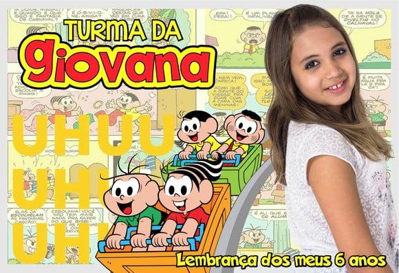 20 Foto Imã Personalizado 10x15 Turma da Mônica