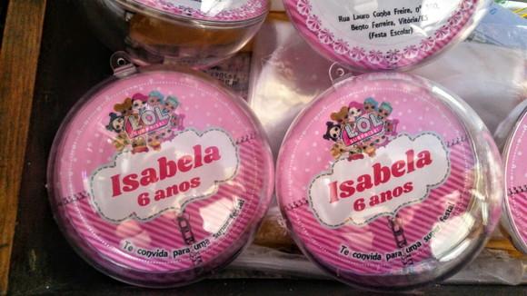 10 Lembrancinhas Bolas Personalizadas Todos os Temas