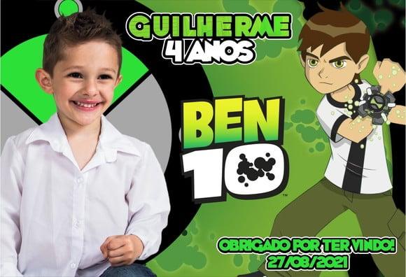 25 Foto Imã Personalizado Lembrancinha Ben10