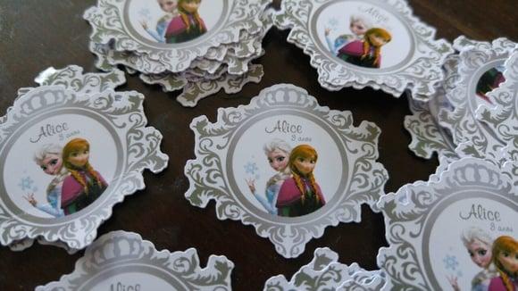 Apliques Espelho Frozen 3cm