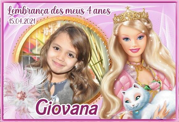 20 Foto Imã Personalizado 10x15 Barbie